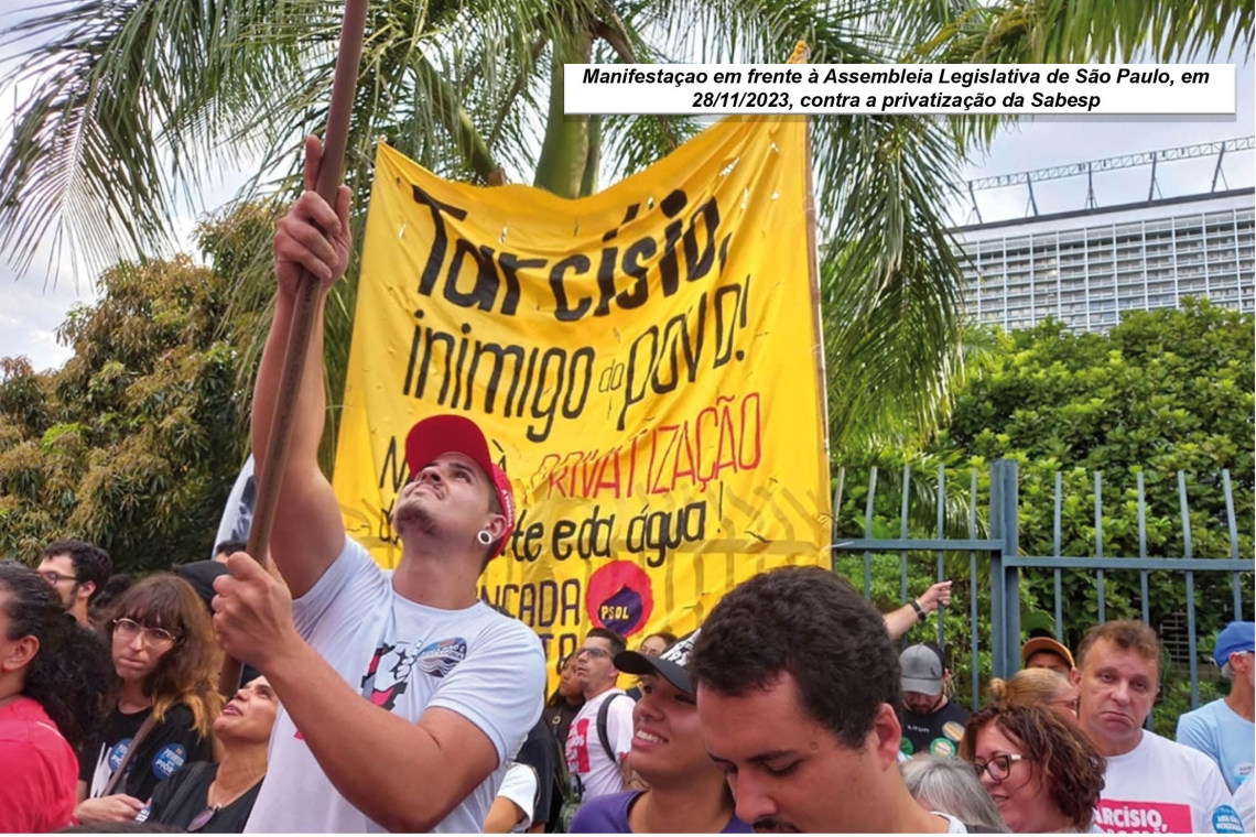 Frente Paulista denuncia ataques sistemáticos do​​ governo de São Paulo aos serviços públicos​ e aos direitos da população. Ameaças de cortes na educação, troca de professores por IA, privatizações e violência policial são alguns exemplos