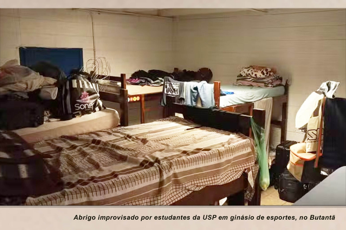 Acampamento de 51 estudantes em ginásio da USP expõe limites e urgências da permanência estudantil