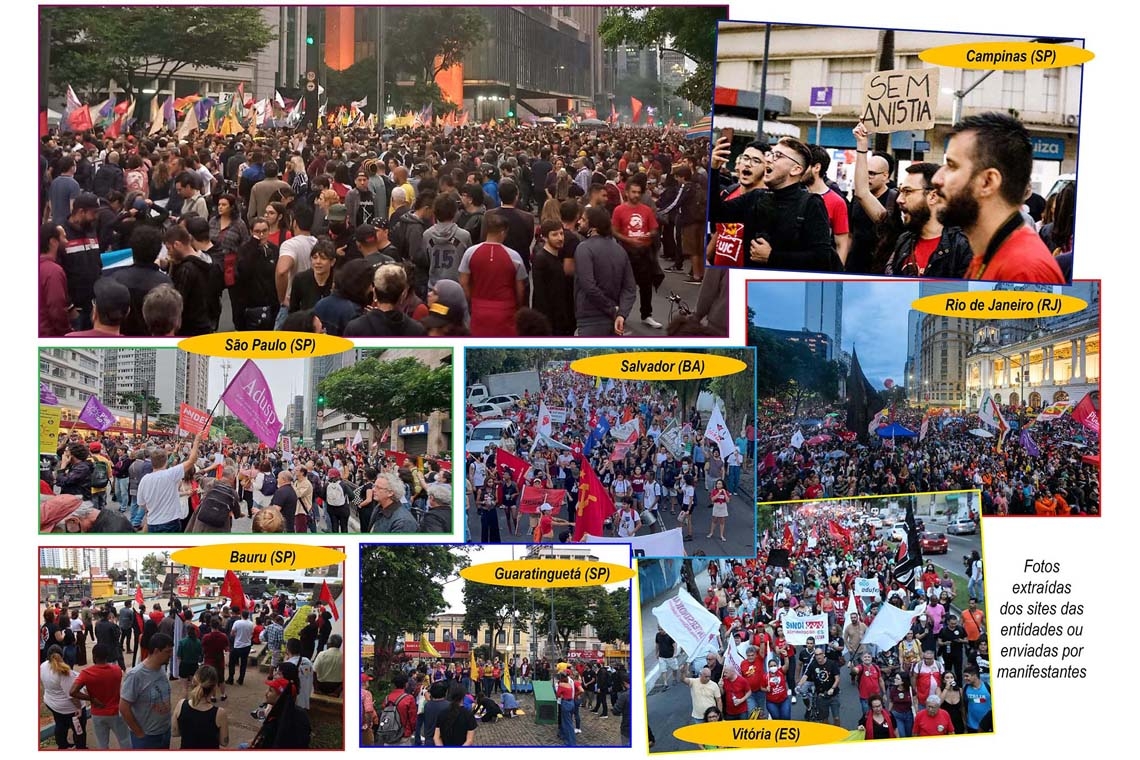 Defesa da democracia - Evento no Largo de São Francisco abriu a sequência de atos em 9/1. Veja também moção contra ameaças à deputada 