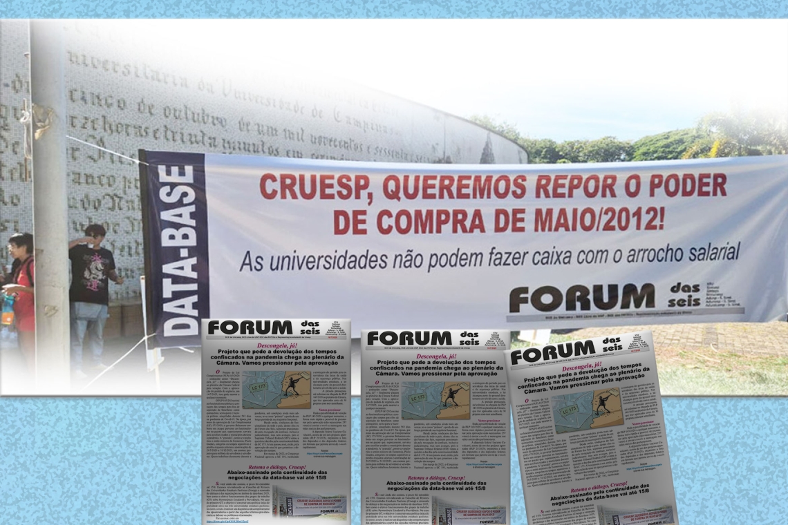 Abaixo-assinado do Fórum das Seis pela continuidade das negociações da data-base vai até 15/8   