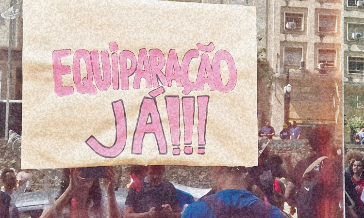 Reunião com reitoria mantém impasse. Em greve, categoria prepara grande ato em frente ao CO. Queremos isonomia e justiça   