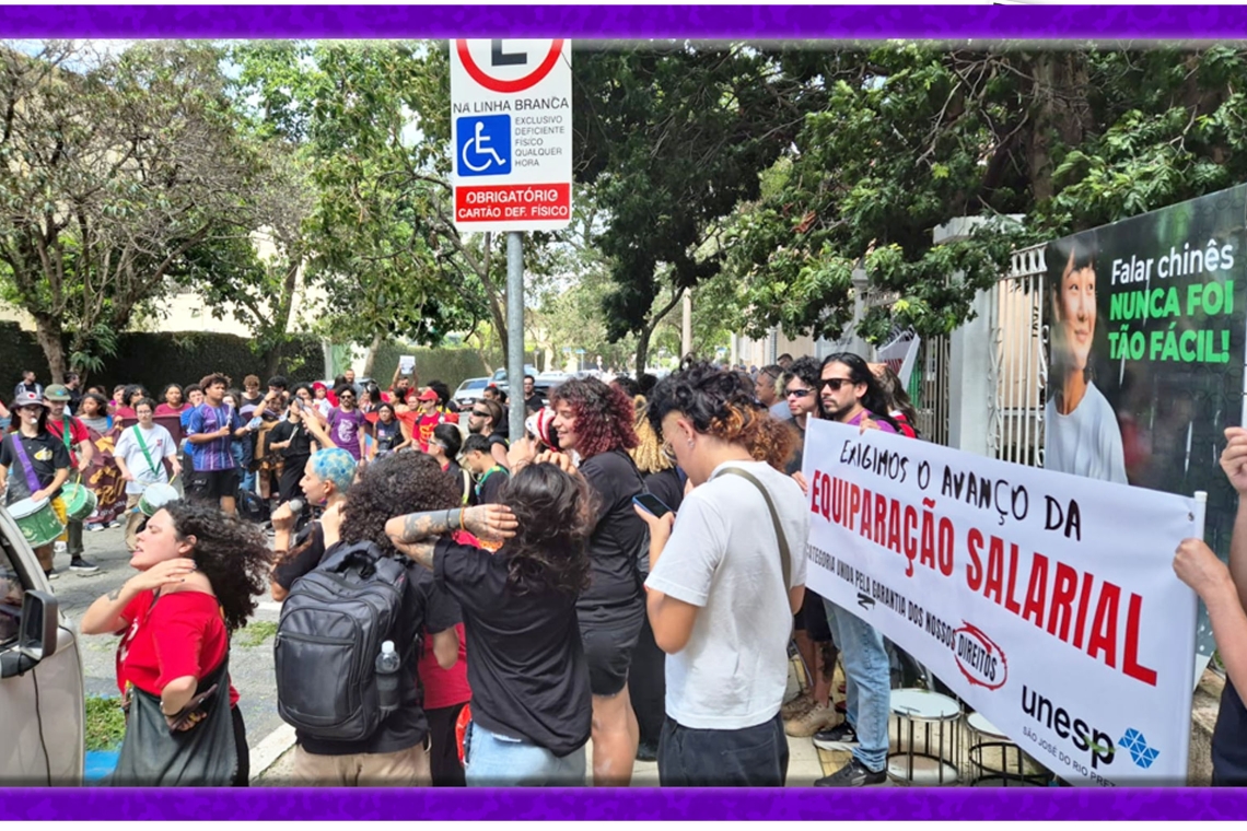 Em dia de grande mobilização, servidores e estudantes da Unesp foram protagonistas na Alesp e no CO. Sexta tem plenária estadual   