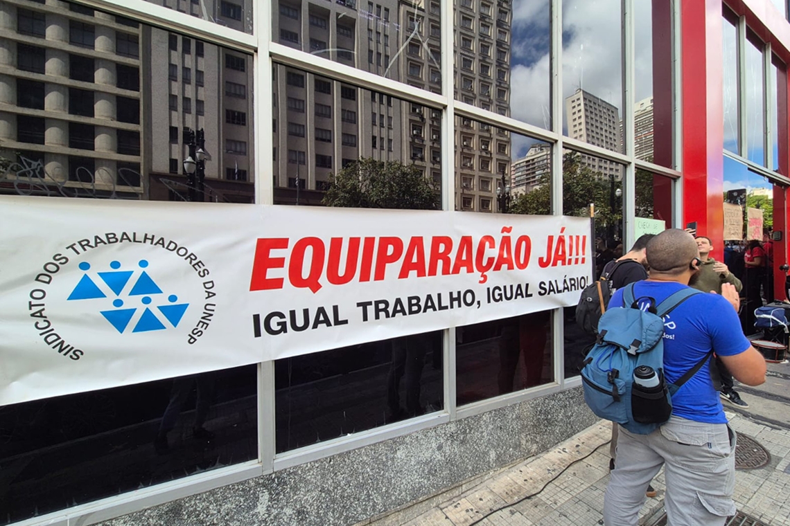 Equiparação, carreira, salários e condições dignas de trabalho são bandeiras de luta centrais para 2026   