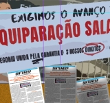 Em reunião com o Sindicato, reitoria insiste no aguardo do dissídio para voltar a discutir a equiparação   