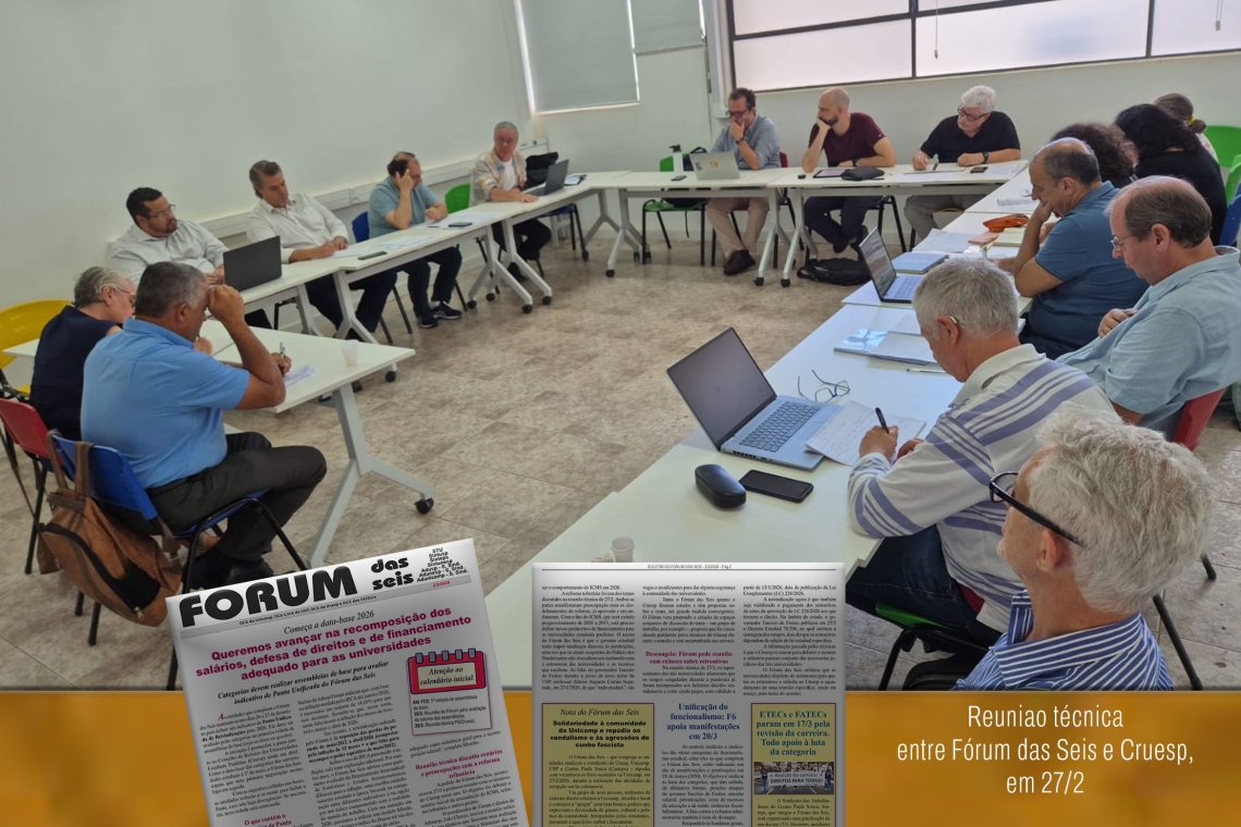 Data-base 2026: Hora de lutar pela recomposição dos salários, defender direitos e financiamento adequado para as universidades   
