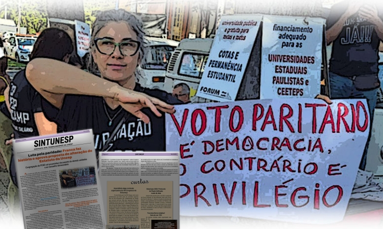 Luta pela paridade: Franca faz história e aprova proposta de alteração do Estatuto da Unesp   