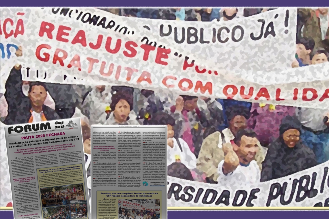 PAUTA 2026: Reivindicação salarial é recuperar poder de compra de maio/2012   