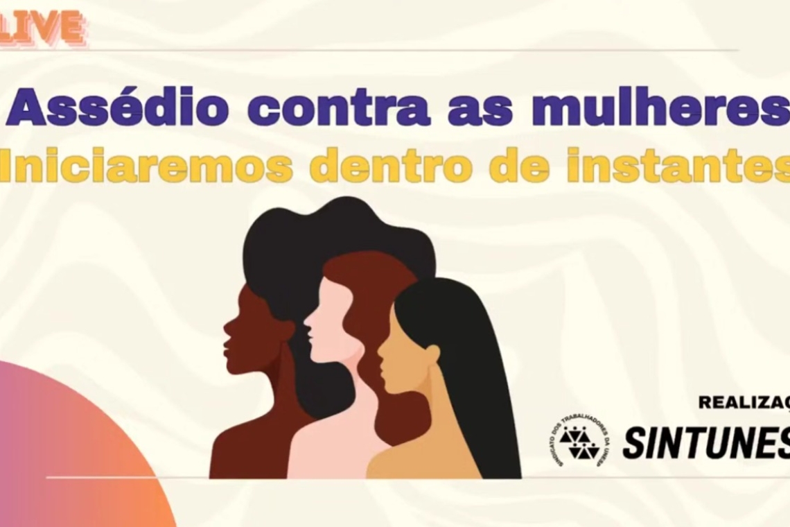Live - Assédio contra as mulheres