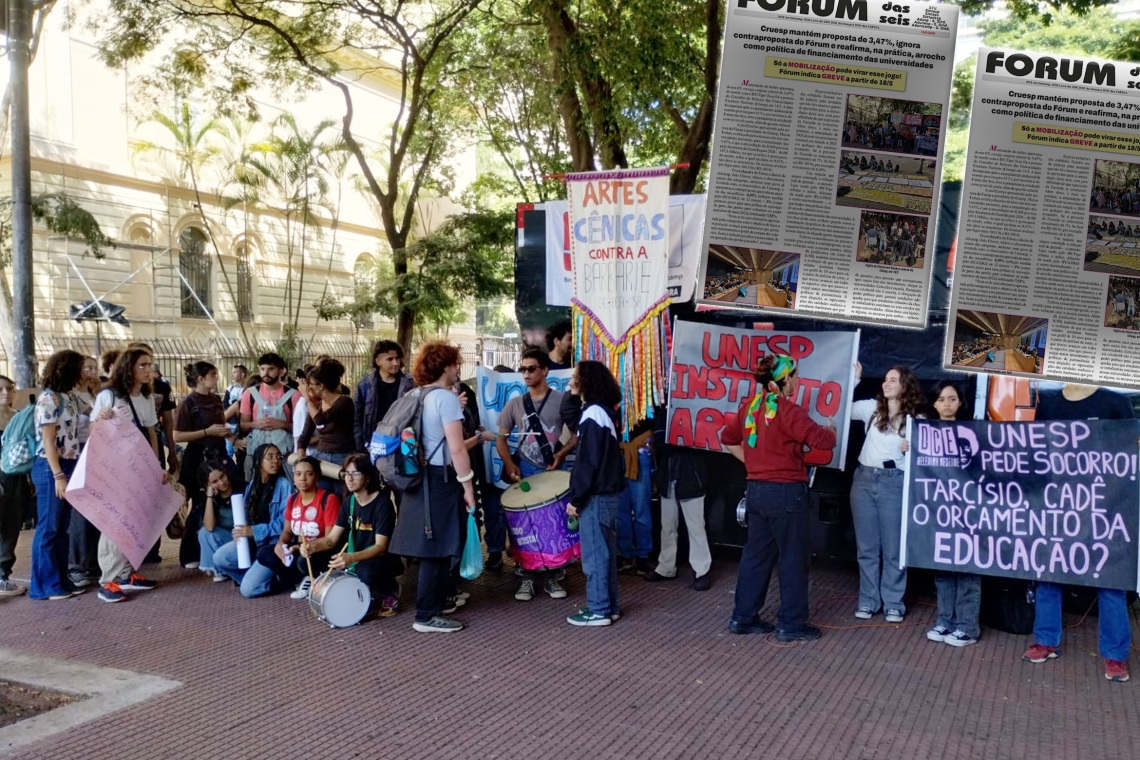 Cruesp mantém proposta de 3,47%, ignora contraproposta do Fórum e reafirma, na prática, arrocho como política de financiamento das universidades   