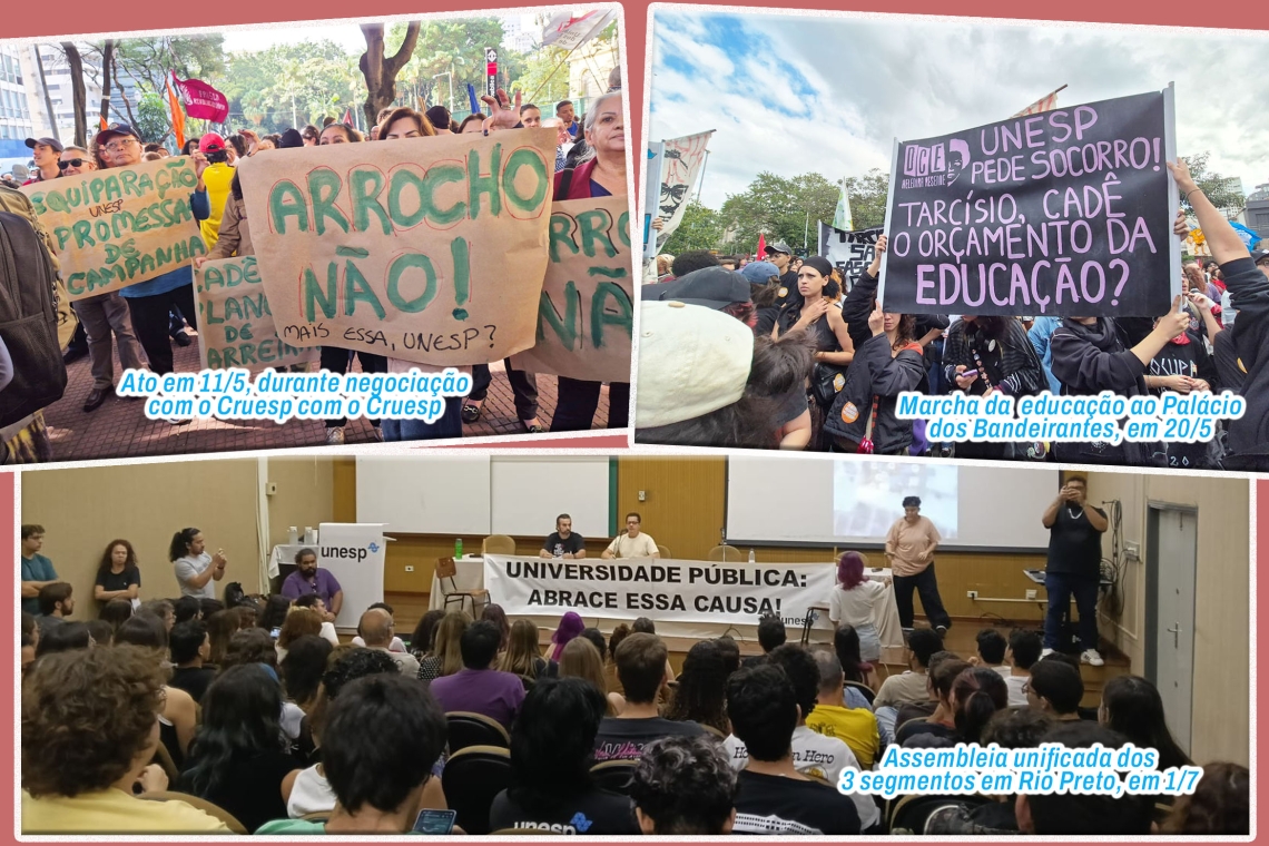 Sintunesp finaliza construção da Pauta Específica e reivindica reunião urgente com reitoria para discussão de termos finais da greve