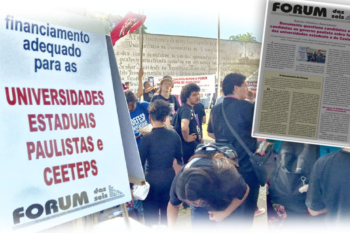 Reforma tributária e financiamento: Documento questiona candidaturas sobre futuro das universidades estaduais e do Ceeteps