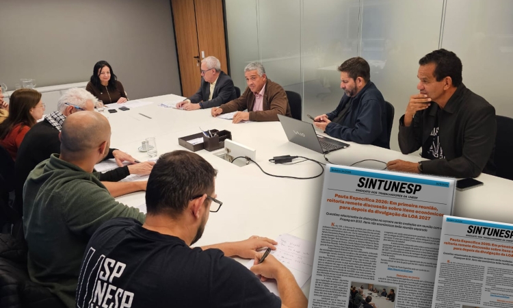 Pauta Específica 2026: Em primeira reunião, reitoria remete discussão sobre itens econômicos para depois da divulgação da LOA 2027