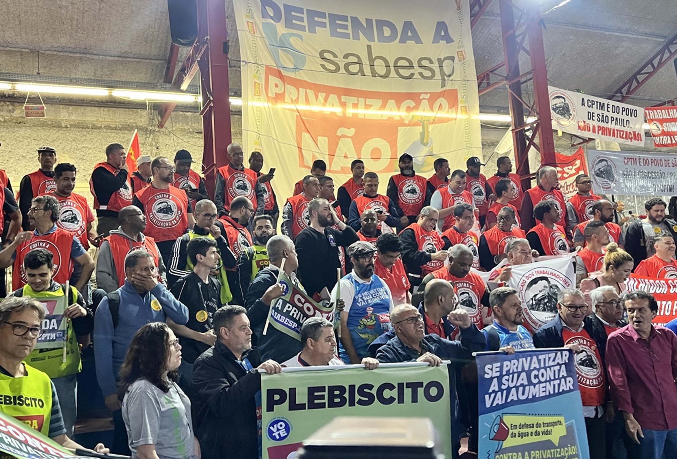Fórum de entidades da Sabesp luta contra privatização - Agência Sindical